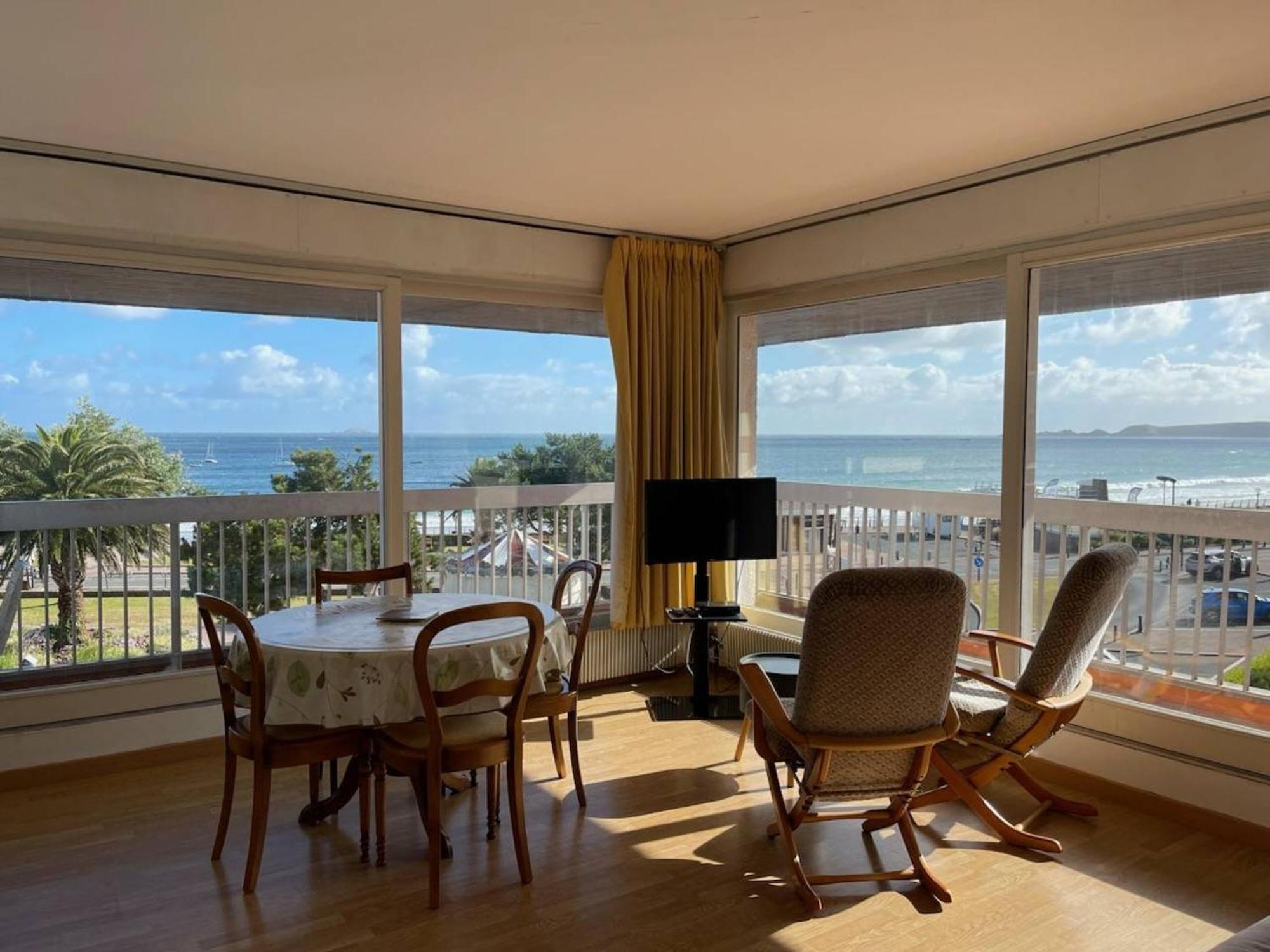 Appartement Avec Terrasse, Parking, Plage De Trestraou A Perros-Guirec - Fr-1-368-350 Zewnętrze zdjęcie
